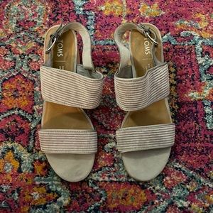 Toms Poppy Slingback Sandal